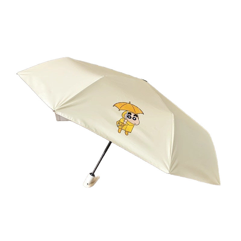 Women's folding umbrella with creative character design Stornfield