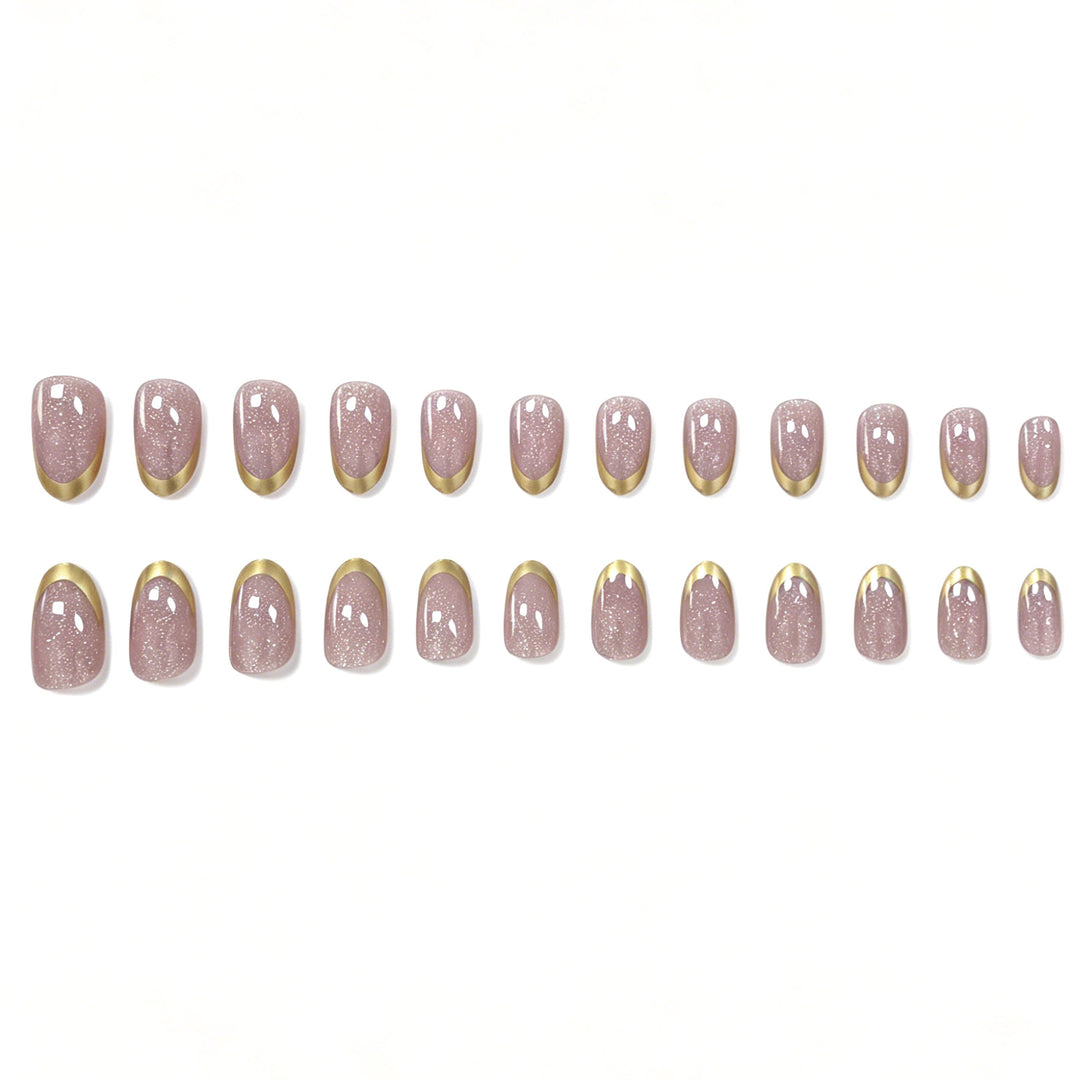 Elegant Glossy Nail Art Extensions Stornfield