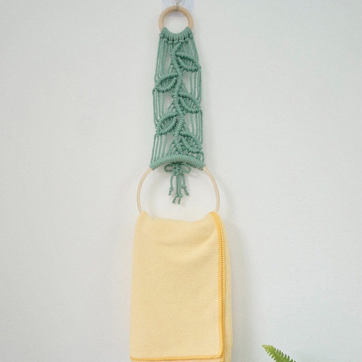 Decorative Macrame Towel Holder Stornfield
