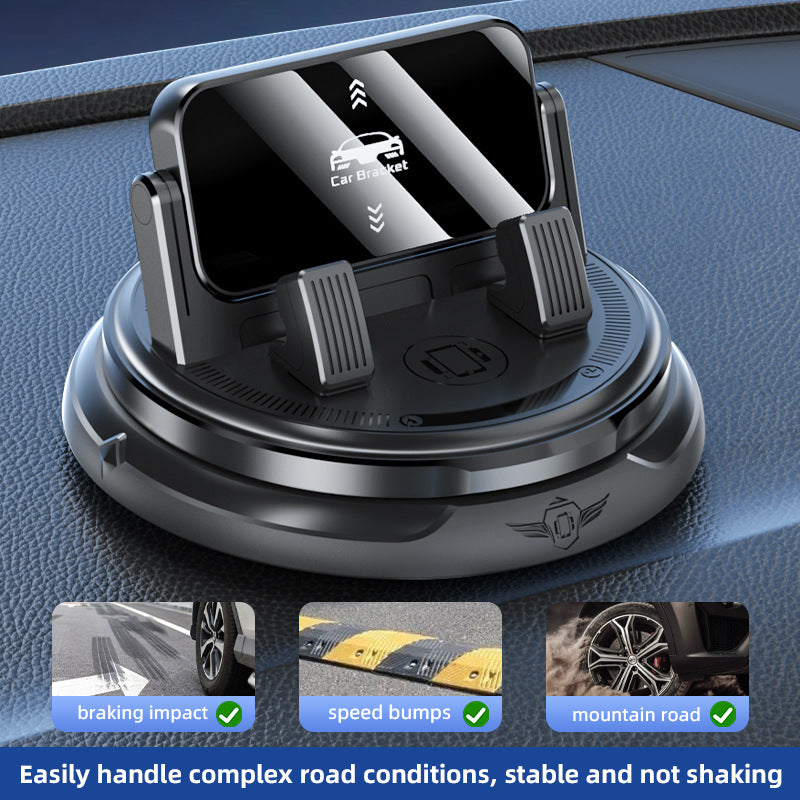 Unisex Car Smartphone Holder with 360-Degree Rotation Mechanism Stornfiled