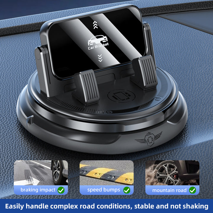 Unisex Car Smartphone Holder with 360-Degree Rotation Mechanism Stornfiled