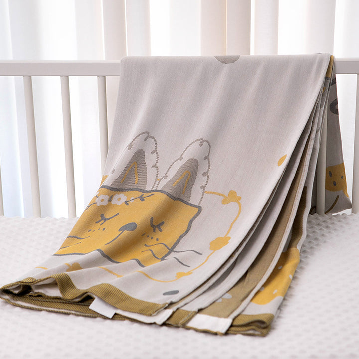 Ladies bedspread with playful nature motif Stornfield