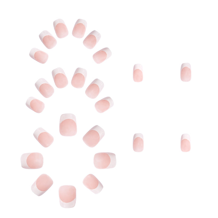 Artificial nails in elegant French style Stornfield
