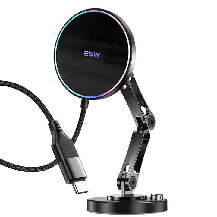 Unisex Magnetic Wireless Charging Holder with Flexible Joint Arm Stornfield