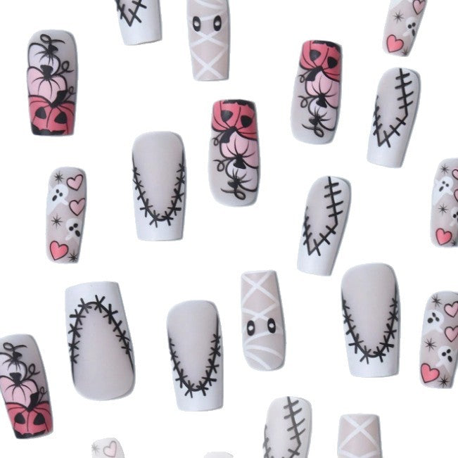 Halloween-Themed Nail Art Design Stornfield
