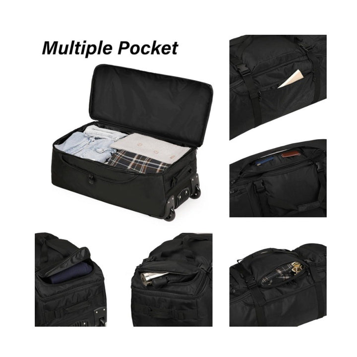Multifunctional Travel Bag with Integrated Trolley System Stornfield