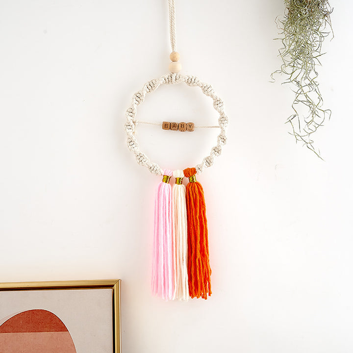 Decorative Macrame Dreamcatcher Wall Hanging Stornfield