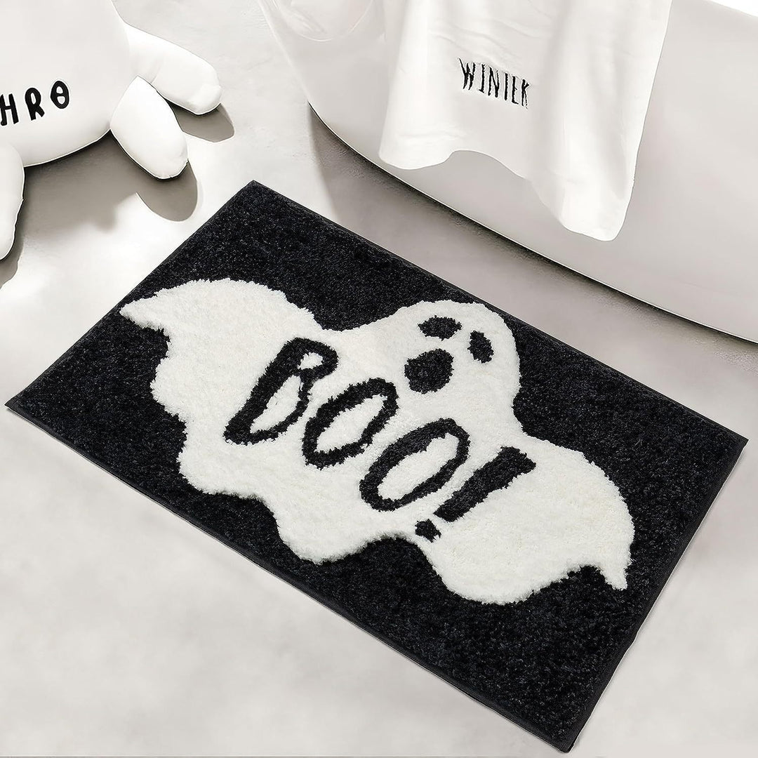 Halloween-Themed Ghost Bath Mat Stornfield