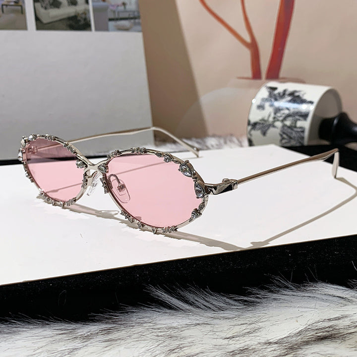 Women's extravagant oversized sunglasses with futuristic design Stornfield