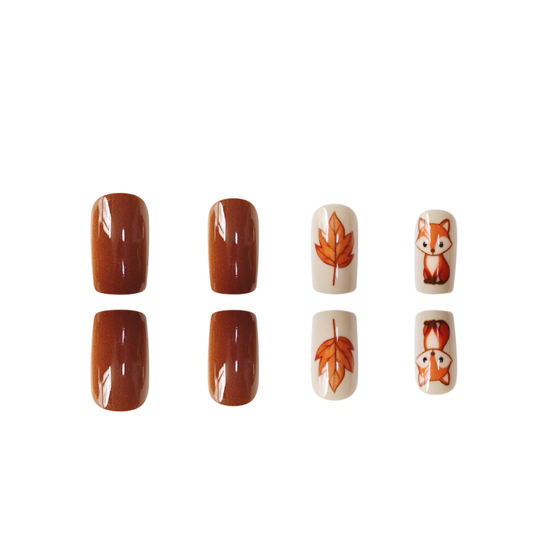 Decorative Glittery Star-Accented Press-On Nail Set Stornfield