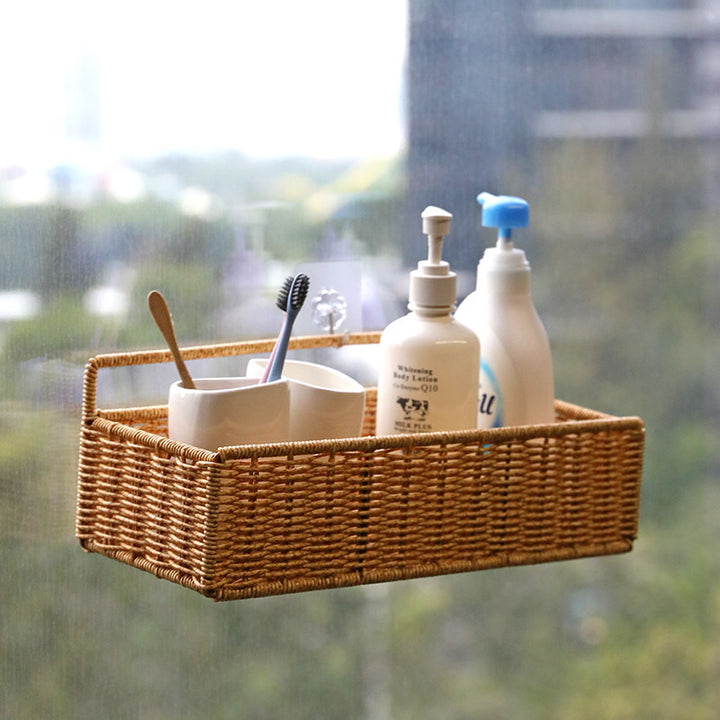 Unisex storage basket with practical carrying handle Stornfield