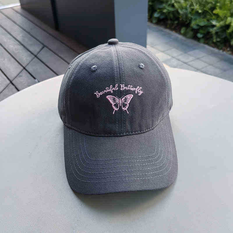 Women's Embroidered Butterfly Cap Stornfield