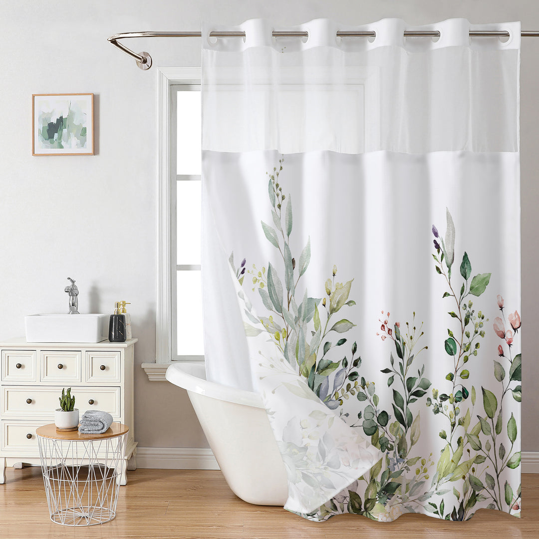 Botanical Floral Shower Curtain Stornfield