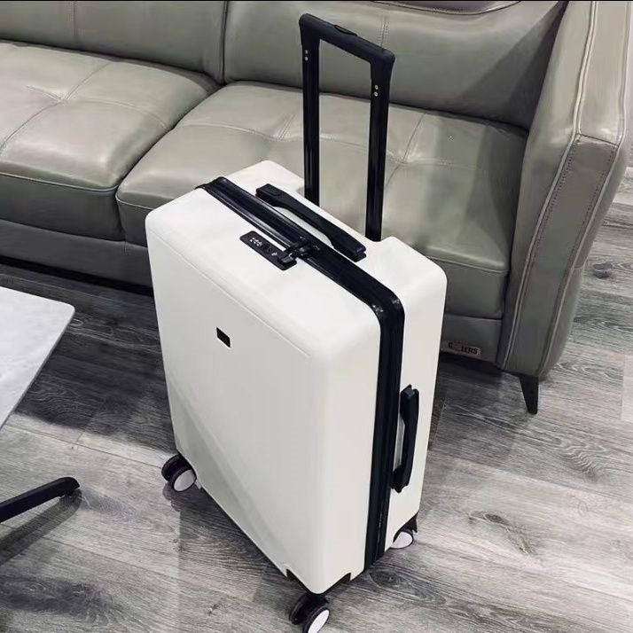 hardshell spinner carry-on suitcase with telescopic handle double-spinner wheels built-in TSA combination lock scratch-resistant ABS shell Stornfield