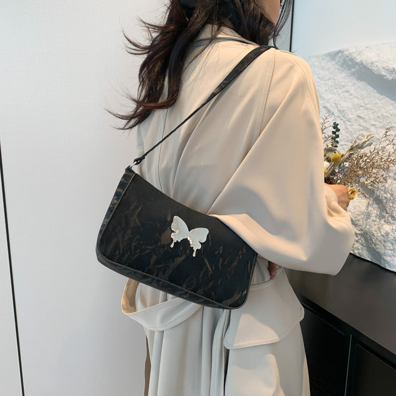 Butterfly Embellished Handbag