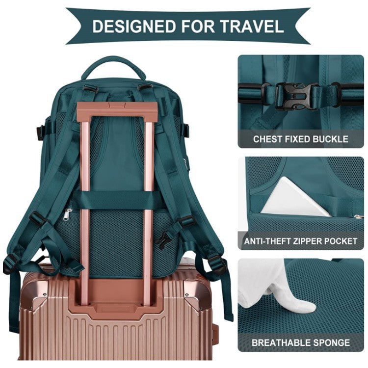 Practical travel bag with separate organizer Stornfield