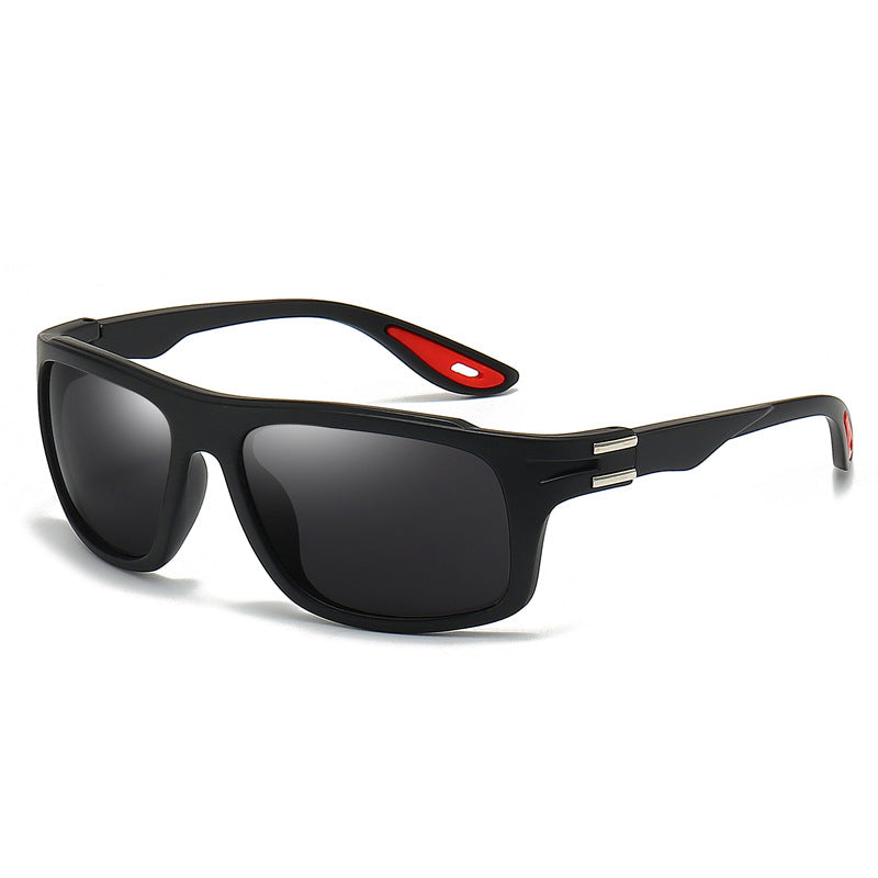 Men's sporty sunglasses with polarized lenses and shock-resistant frame Stornfield
