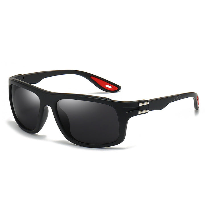 Men's sporty sunglasses with polarized lenses and shock-resistant frame Stornfield
