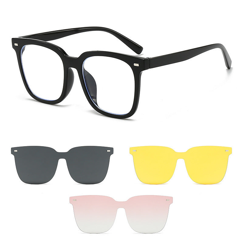 Ladies fashionable sunglasses in trendy oversized style Stornfield