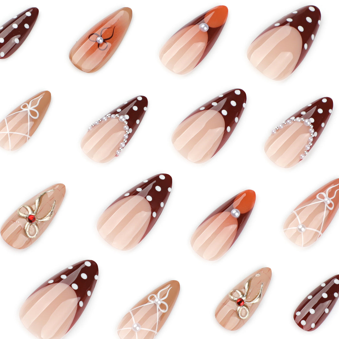 Artful stiletto nails in elegant design Stornfield