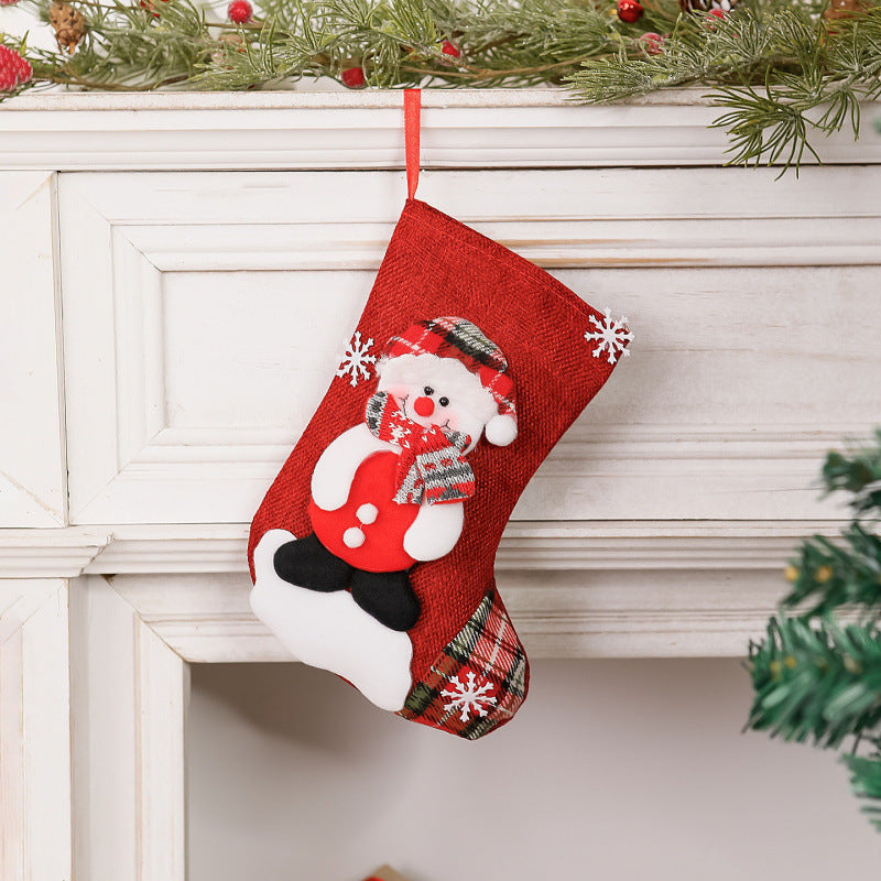 Christmas stocking with reindeer design Stornfield