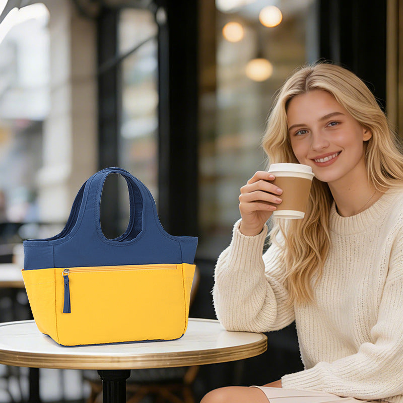 Insulated picnic bag with practical outer pocket Stornfield
