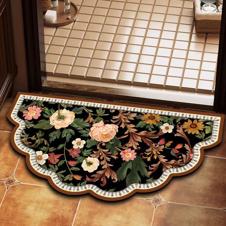 Elegant Floral Area Rug