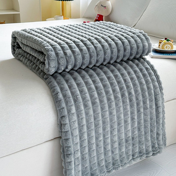 Ridge Textured Throw Blanket Stornfield