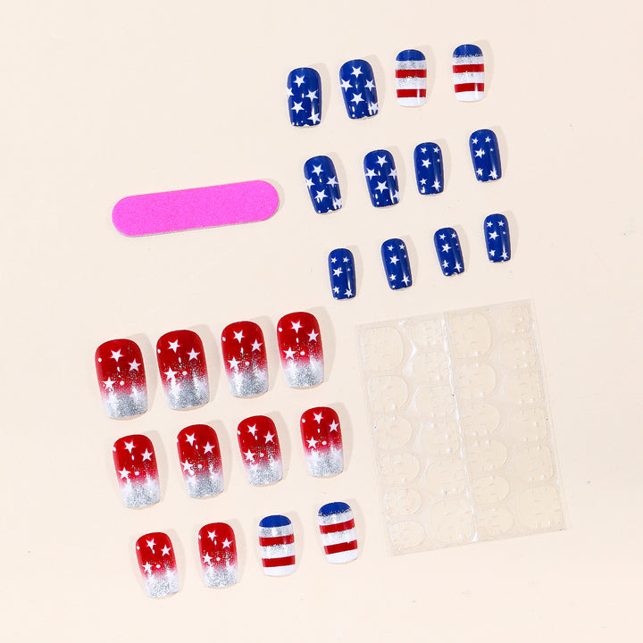 Patriotic Nail Art Decorations Stornfield