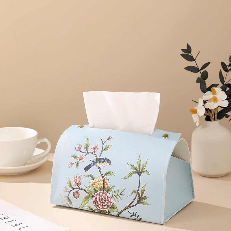Artistic Floral Tissue Box Cover Stornfield