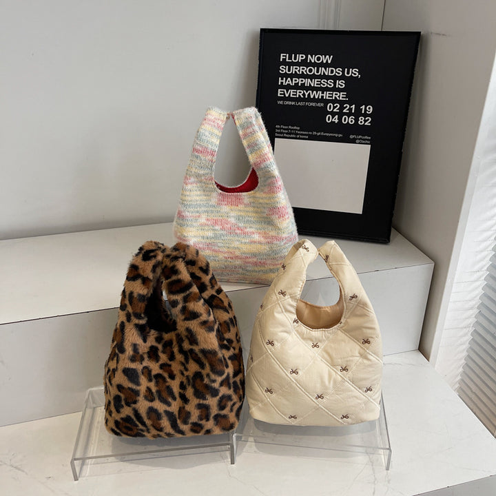 WoPlush Faux Fur Hobo Bag Stornfield