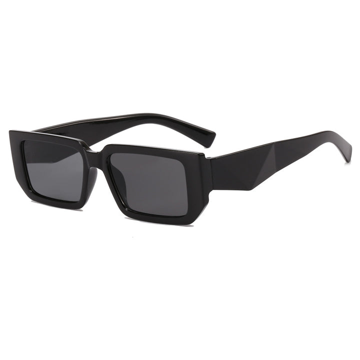 Women's Fashion Rectangular Sunglasses with Fancy Frame Stornfield