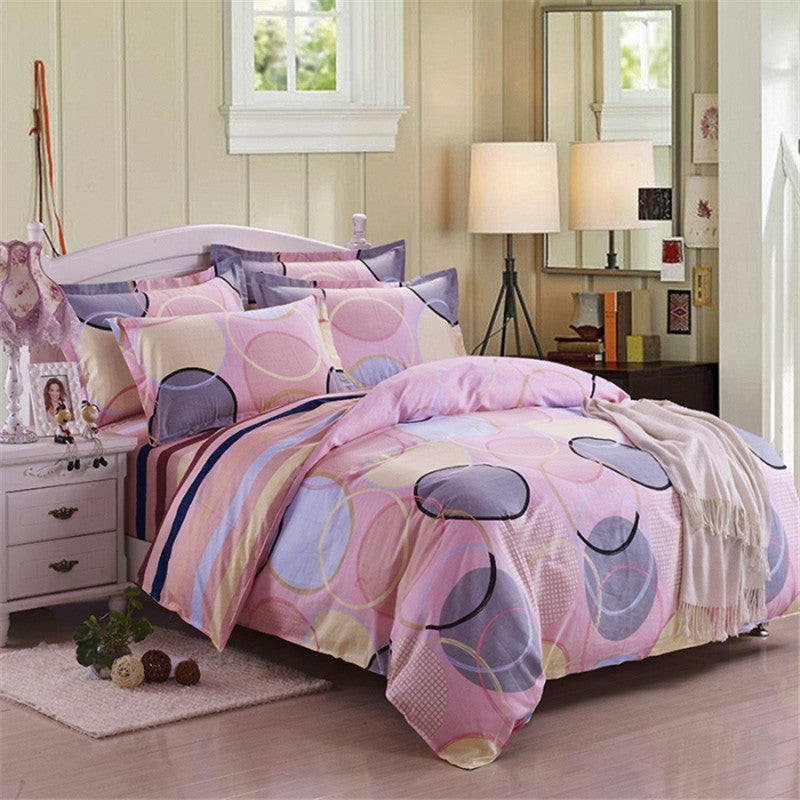 Elegant Floral Patterned Duvet Cover Set