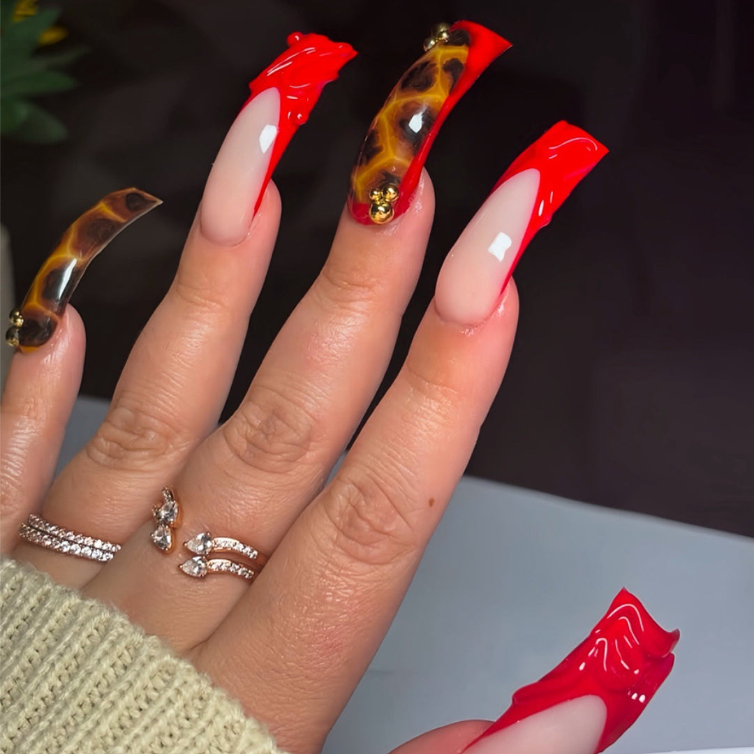 Luxe Artistic Acrylic Nail Extensions Stornfield