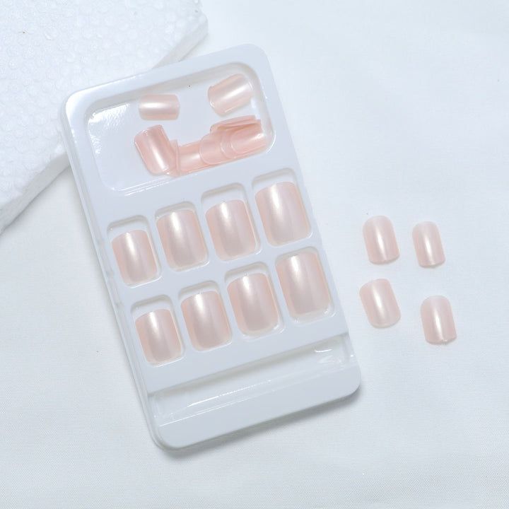Premium Press-On Nail Kit with Natural Finish Stornfield