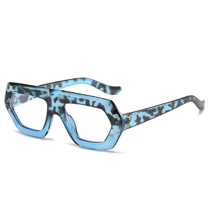 Women's fashionable optical glasses in extravagant hexagon design Stornfield