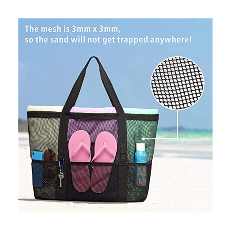 Practical beach bag with mesh design Stornfield