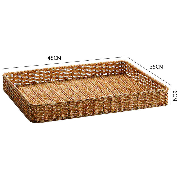 Handwoven Decorative Storage Tray Stornfield