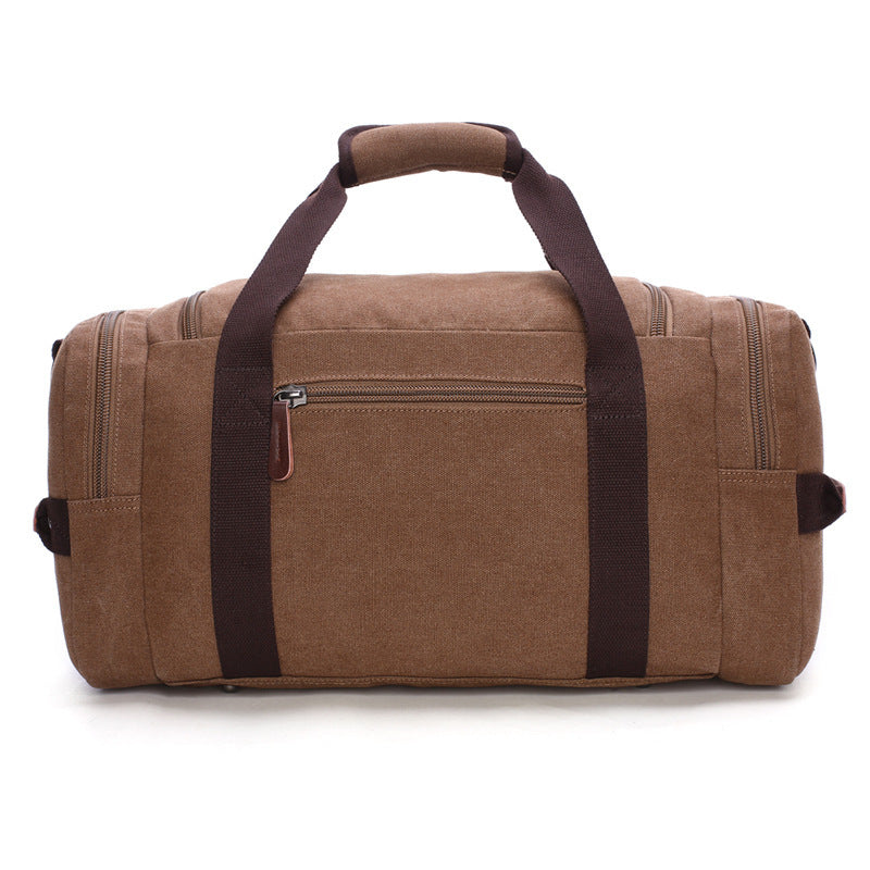 Spacious travel bag with high-quality leather trim Stornfield