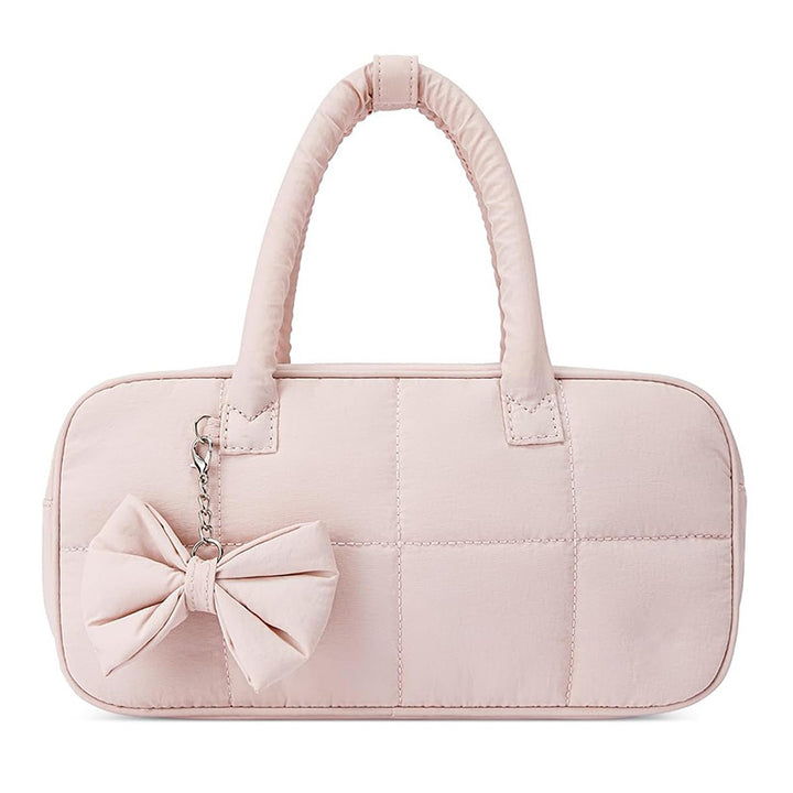 Padded handbag with stylish bow detail Stornfield