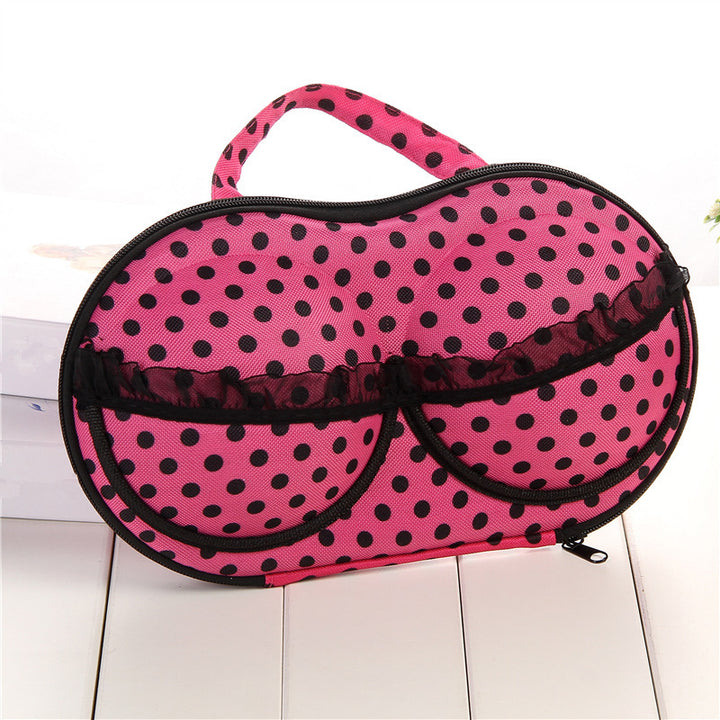 Stylish Dot Patterned Makeup Organizer Stornfield