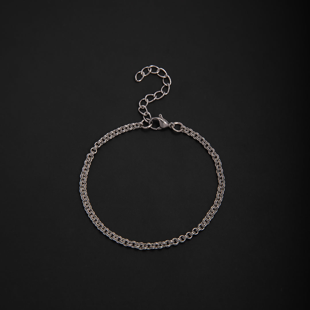 Textured Chain Link Bracelet Stornfield