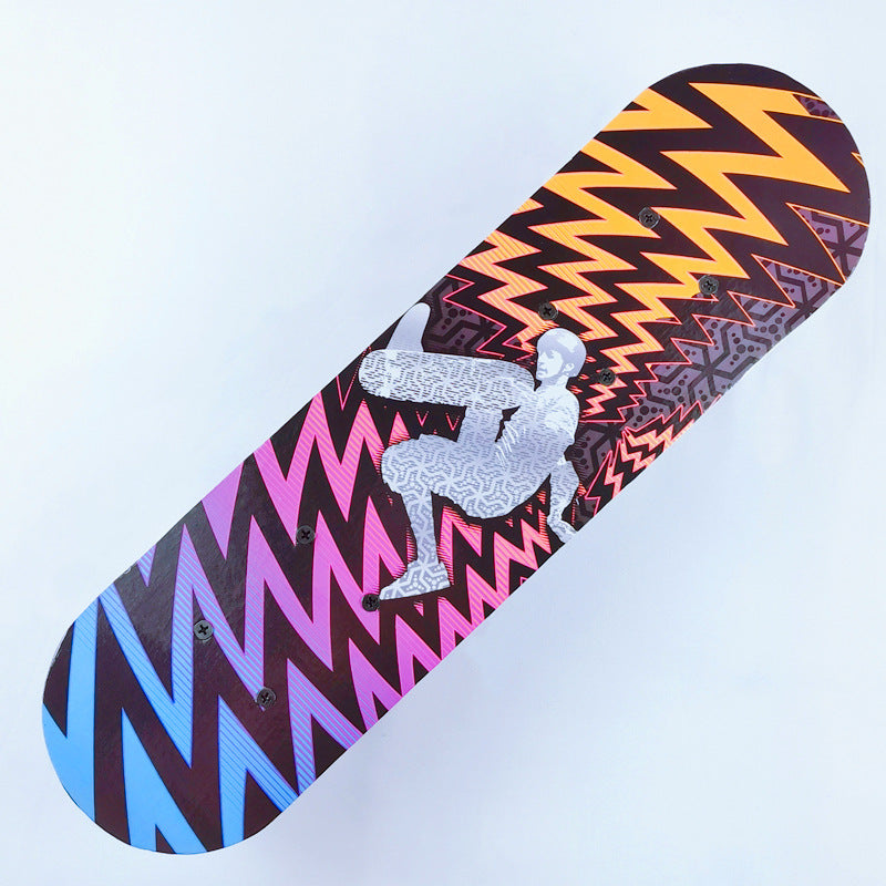 Cartoon-Themed Mini Skateboard Stornfield