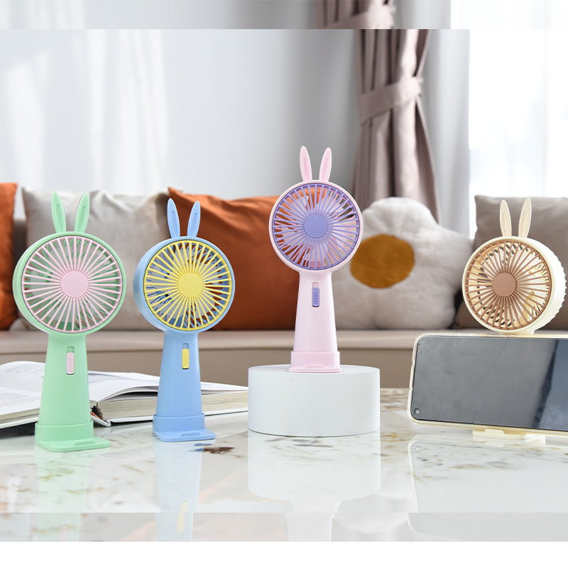 Creative Rabbit Ears Handheld Fan Stornfield
