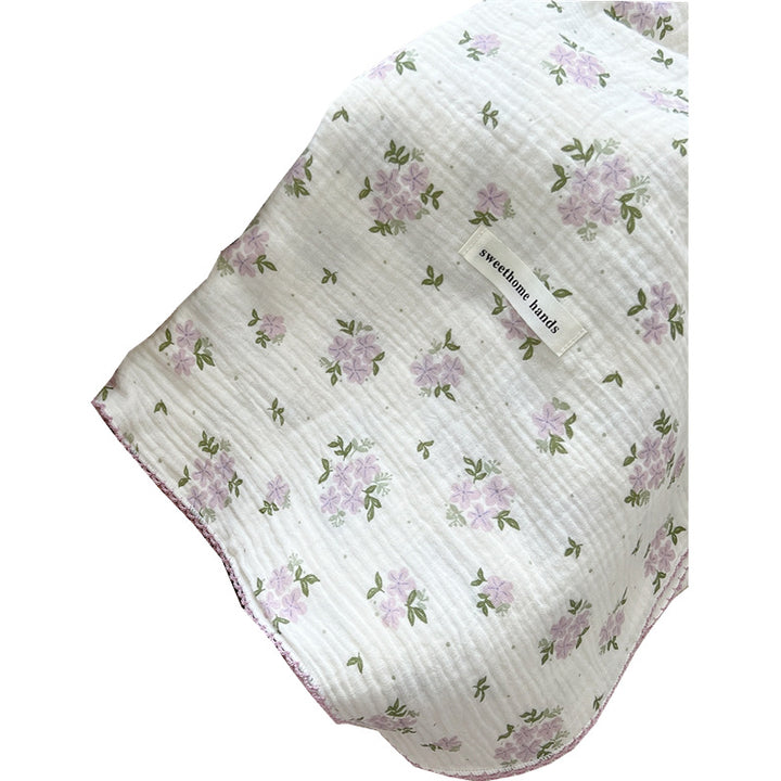Women's Cozy Blanket with Floral Design Stornfield