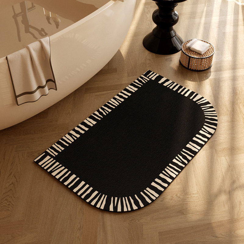 Vintage Patterned Bathroom Mat Stornfield
