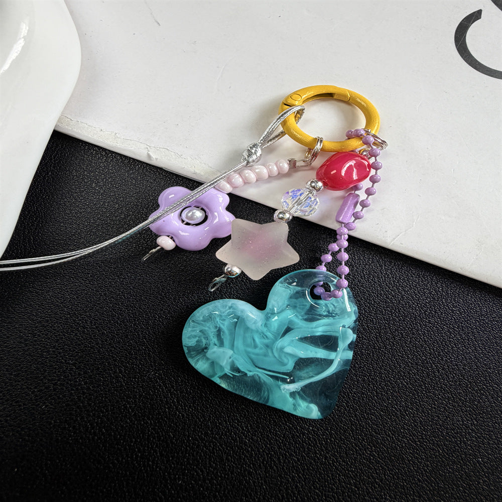 Trendy Beaded Charm Keychain Stornfield