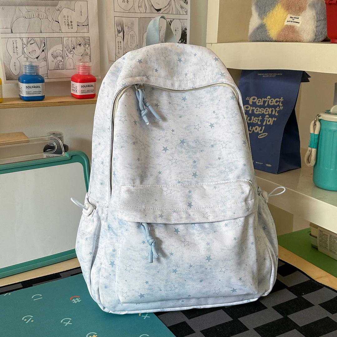 Star-Patterned Casual Backpack Stornfield 1791204705