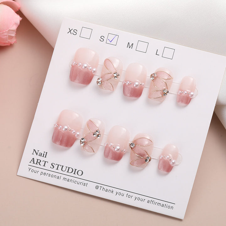 Decorative Press-On Nail Set Stornfield