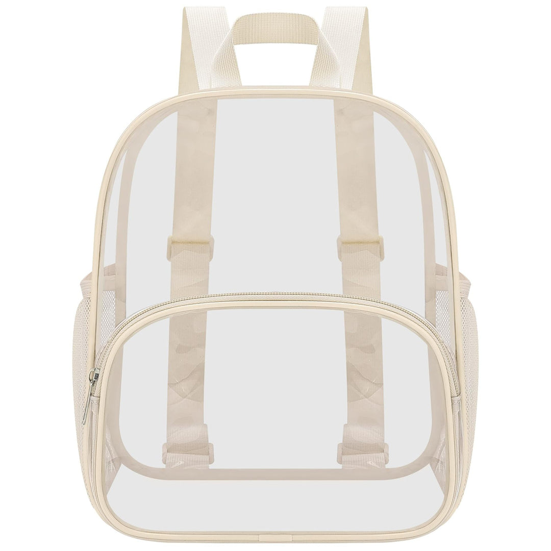 Unisex transparent everyday backpack with reinforced bottom and breathable straps Stornfield